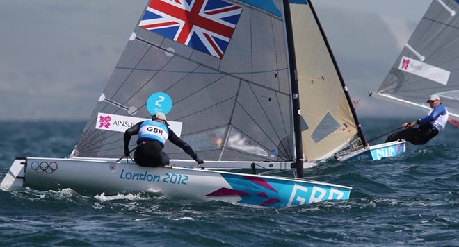 Ben Ainslie - London 2012 Olympic Sailing Competition &copy; Francois Richard